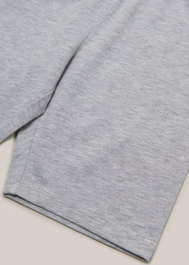 Girls Candy Couture Grey Cycling Shorts (9-16yrs)