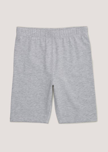 Girls Candy Couture Grey Cycling Shorts (9-16yrs) - Matalan