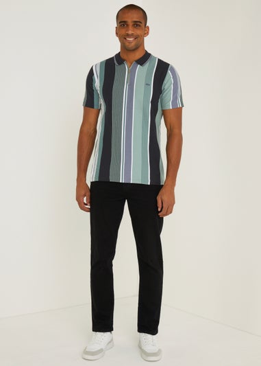 Stripe Smart Polo Shirt