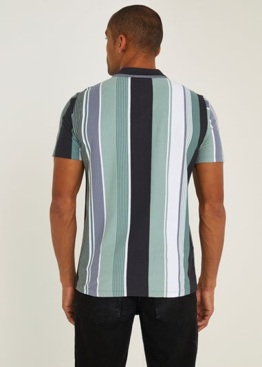 Stripe Smart Polo Shirt