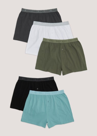 5 Pack Loose Fit Boxers