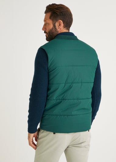 Green Rubberised Gilet