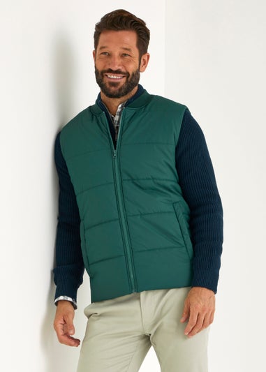 Green Rubberised Gilet