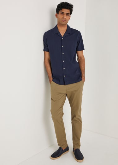 Stone Straight Fit Stretch Chinos