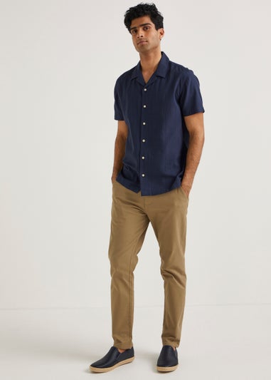 Stone Straight Fit Stretch Chinos