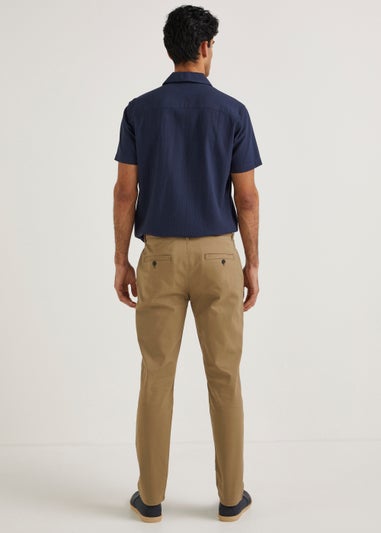 Stone Straight Fit Stretch Chinos