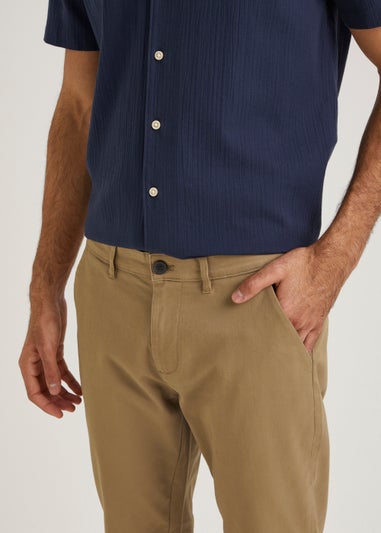 Stone Straight Fit Stretch Chinos