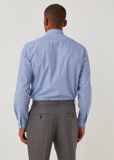 Taylor & Wright Blue Easy Care Regular Fit Shirt