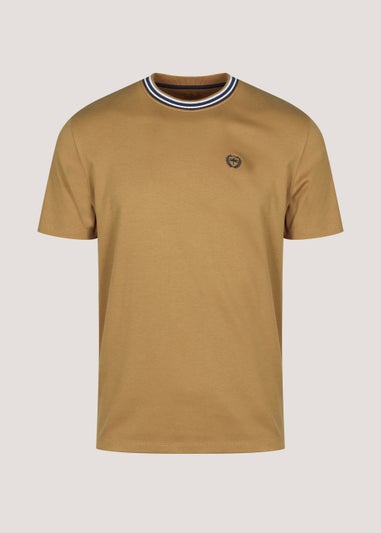 Sand Tipped Interlock Tee