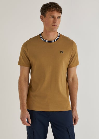 Sand Tipped Interlock Tee
