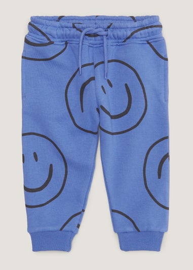 Boys Blue Smile Joggers (9mths-6yrs)