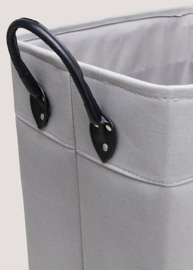 Grey Laundry Co Bin (55cm x 40cm x 30cm)