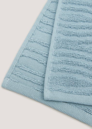 Blue Wave 100% Cotton Towels