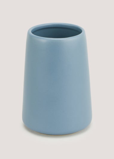 Blue Chunky Ceramic Tumbler (12cm x 9cm)