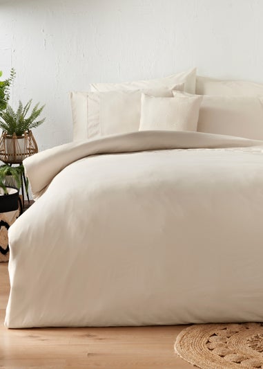 Natural Panel Duvet Cover