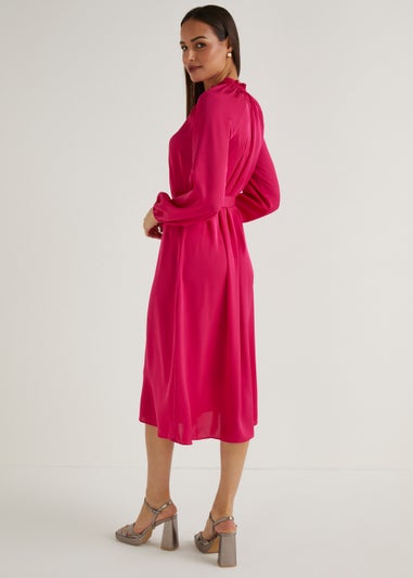 Et Vous Pink Satin Dress