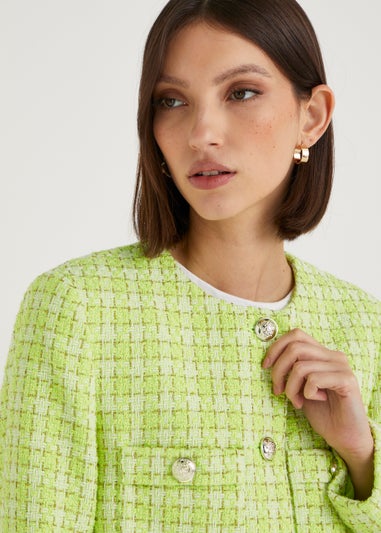 Et Vous Lime Short Boucle Blazer