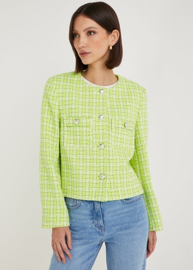 Et Vous Lime Short Boucle Blazer