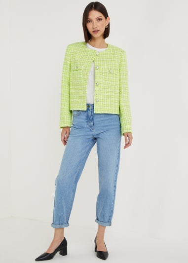 Et Vous Lime Short Boucle Blazer