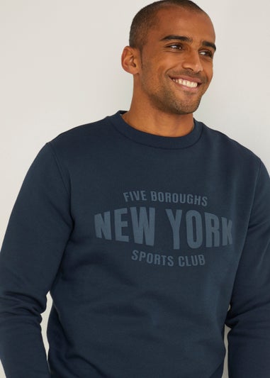 Navy New York Sweatshirt