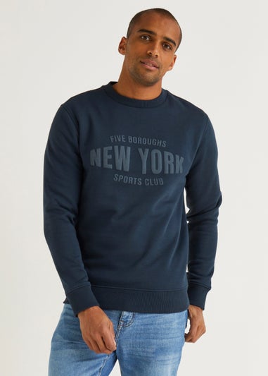 Navy New York Sweatshirt