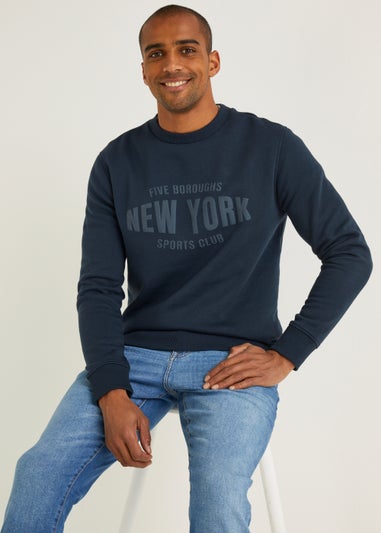 Navy New York Sweatshirt