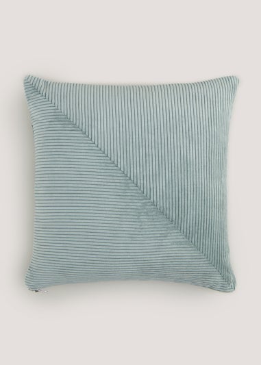 Green Cord Cushion (43cm x 43cm)