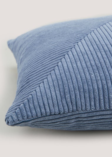 Blue Cord Cushion (43cm x 43cm)