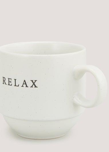 Cream Speckle Relax Mug (9cm x 8.5cm)