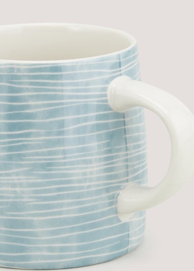 Blue Pattern Mug (8.5cm x 8cm)