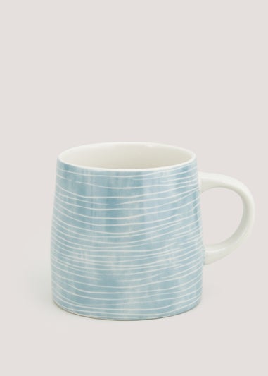 Blue Pattern Mug (8.5cm x 8cm)