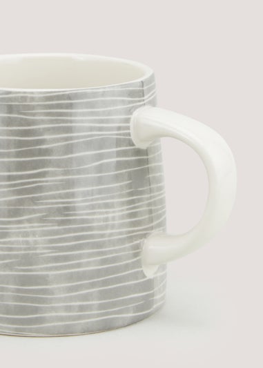 Grey Pattern Mug (8.5cm x 8cm)