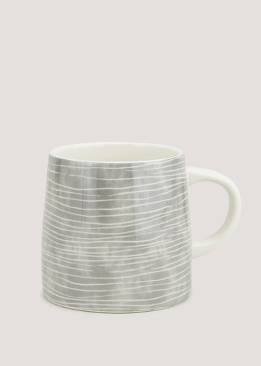 Grey Pattern Mug (8.5cm x 8cm)