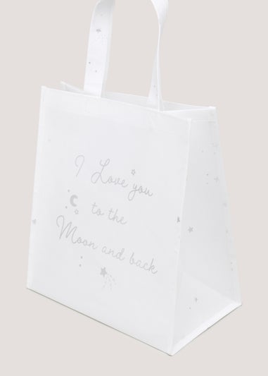 White I Love You Baby Gift Bag