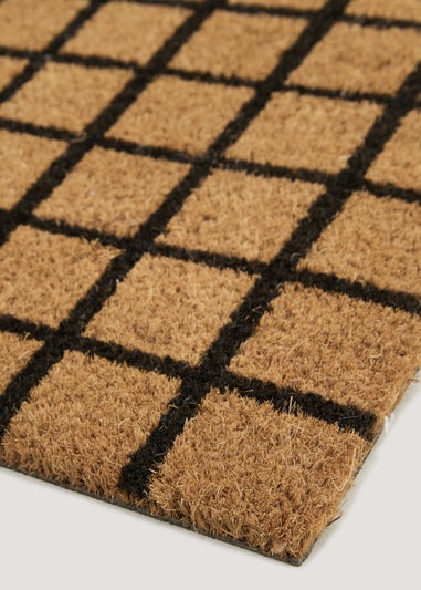 Check Doormat (60cm x 40cm)