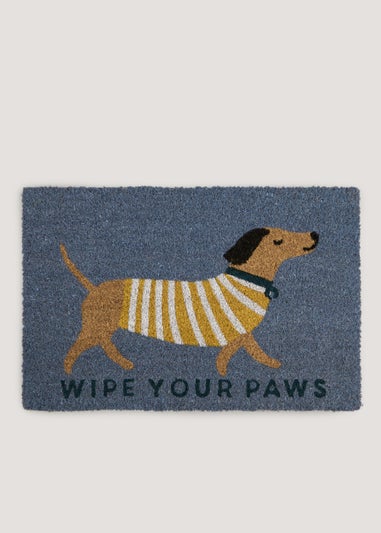 Sausage Dog Doormat (60cm x 40cm)