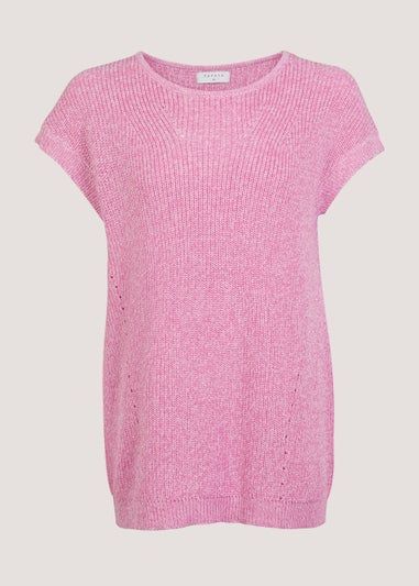 Pink Knitted Top