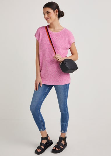 Pink Knitted Top