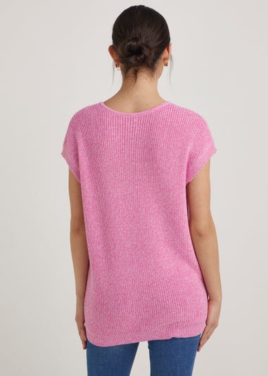 Pink Knitted Top