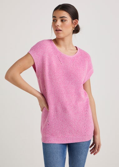 Pink Knitted Top