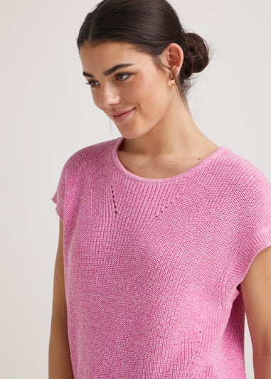 Pink Knitted Top