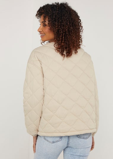 Stone Quilted Jacket