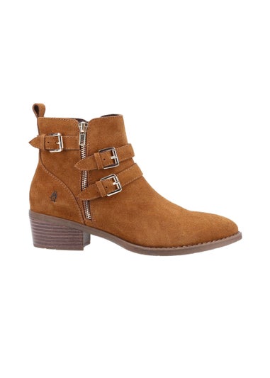Hush Puppies Jenna Tan Ankle Boots