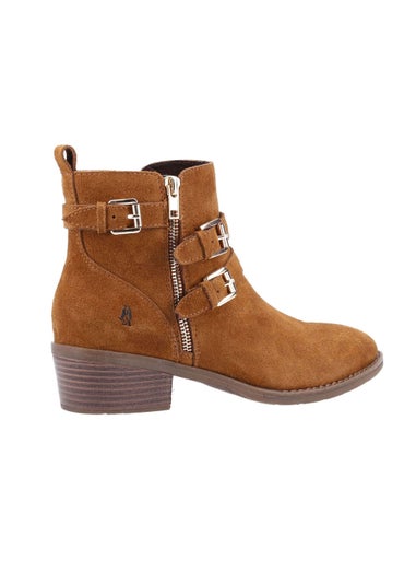 Hush Puppies Jenna Tan Ankle Boots
