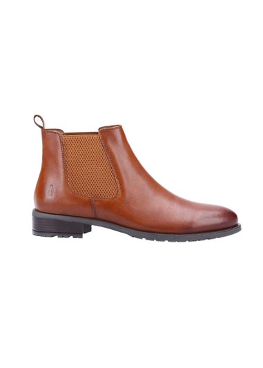 Hush Puppies Sammie Tan Ankle Boots