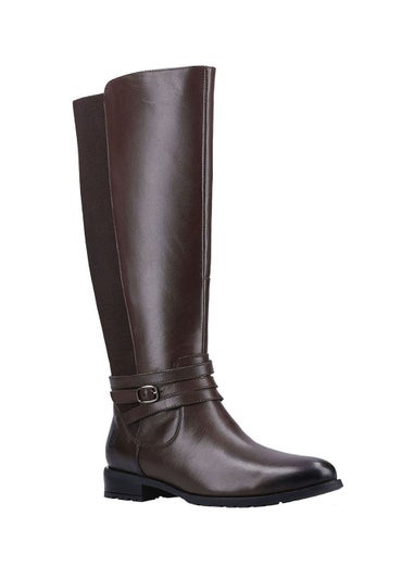Hush Puppies Vanessa Brown Calf Boots