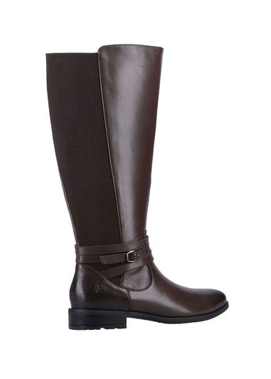 Hush Puppies Vanessa Brown Calf Boots