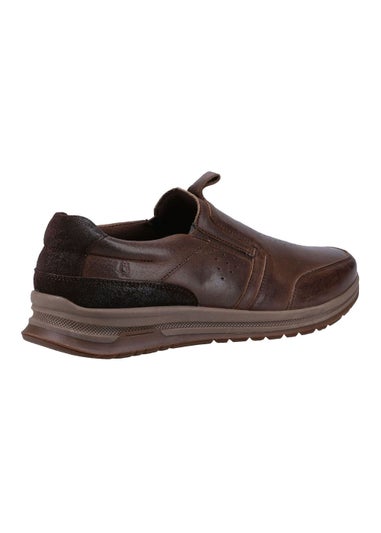 Hush Puppies Cole Light Brown Slip On Shoes