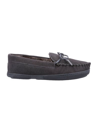 Hush Puppies Ace Grey Slip On Slippers