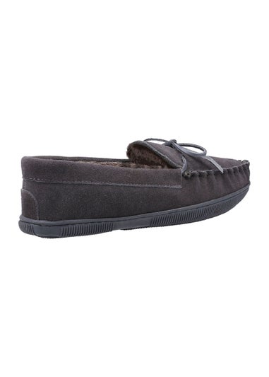 Hush Puppies Ace Grey Slip On Slippers